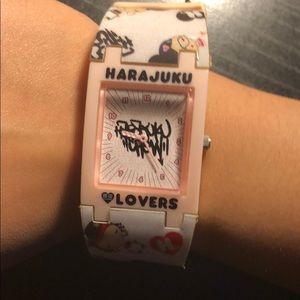 NWOT Harajuku Lovers Watch